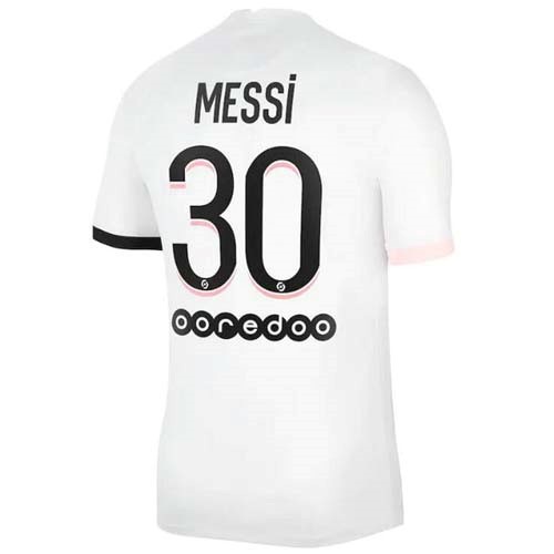 Camiseta Paris Saint Germain NO.30 Messi 2nd 2021-2022